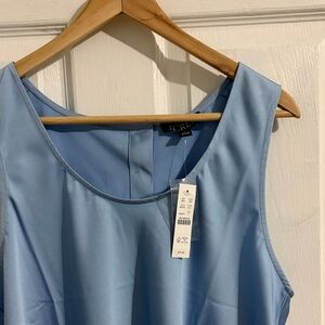 J. Crew Sky Blue Sleeveless Blouse